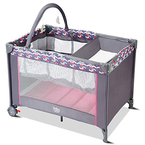 baby joy portable playard