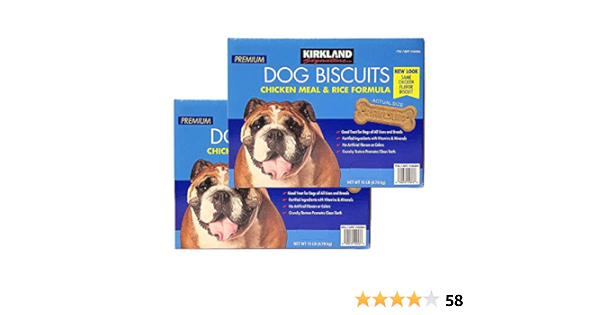 kirkland dog biscuits