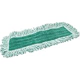 ZwipesProfessional Premium Microfiber Dust Replacement Mop Pads with Fringe, 36 inch, 2-Pack, Green