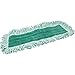 Zwipes Professional Premium Microfiber Dust Replacement Mop Pads with Fringe, 36 inch, 2-Pack, Green