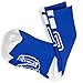ChalkTalkSPORTS Custom Team Number Socks | Youth & Adult Athletic Performance Socks | Blue | Choose Your Number