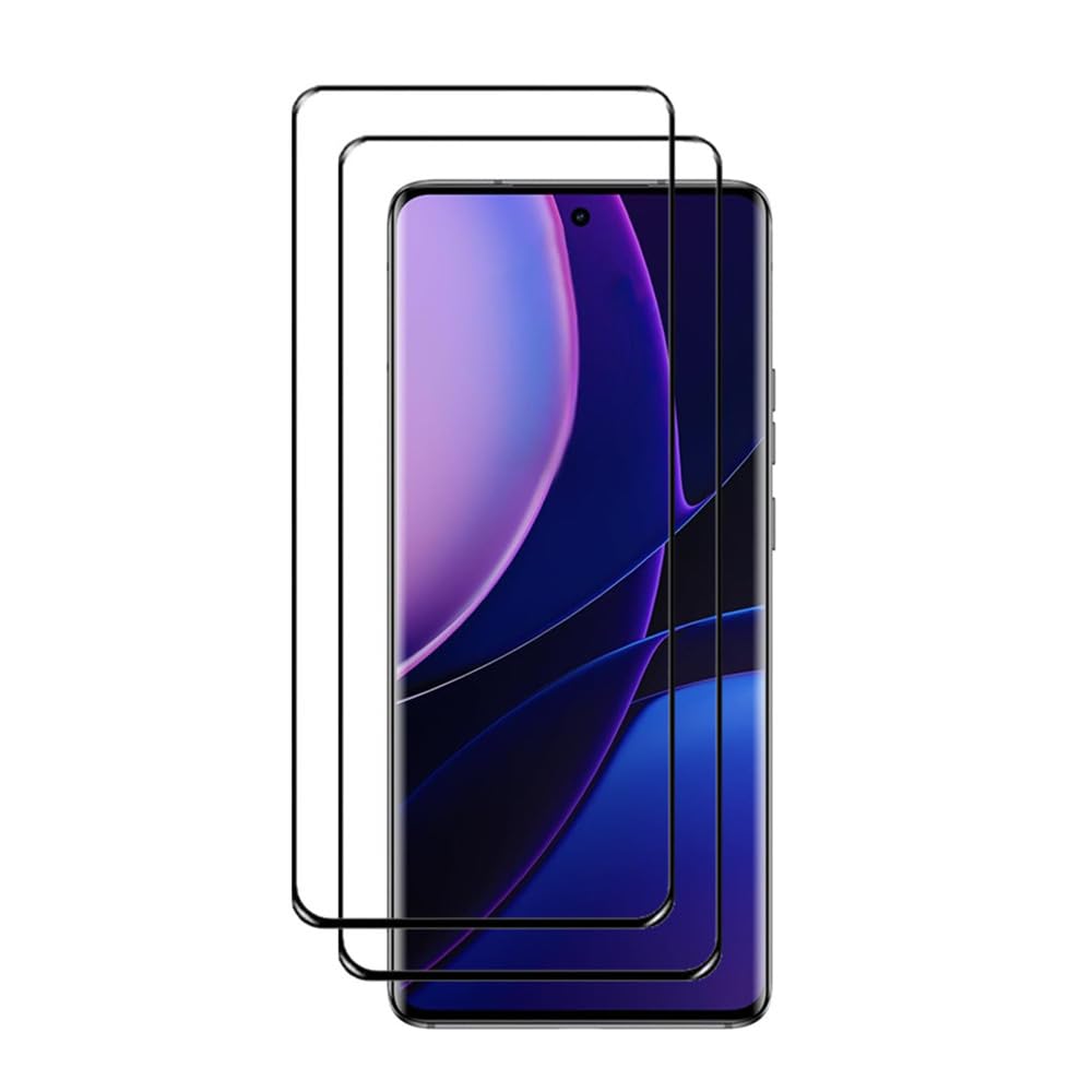 Photo 1 of AISELAN for Motorola Edge (2023) 3D Curved Screen Protector, [2 Pcs] Full Coverage HD Clear Anti-Scratch Easy Installation Screen Tempered Glass for Moto edge 2023 6.6"