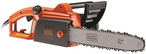 BLACK+DECKER CS1835-QS - Motosierra eléctrica 1800W,