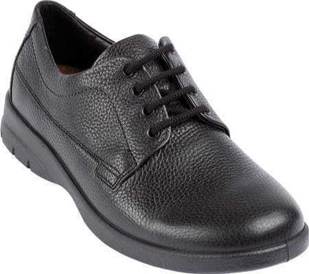 black orthotic shoes