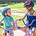 Kids Bike Helmet for Bicycle Cycling, Skateboard, Scooter – Adjustable Harness from Age 3 to 7 for Head Size 19.6-22 inch - Durable Toddler Kid Bicycle Helmets Boys and Girls Will Love(Black Blue)