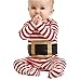 Efaster Kids Infant Baby Boy Girl Christmas Suit Romper Jumpsuit Outfits Clothes