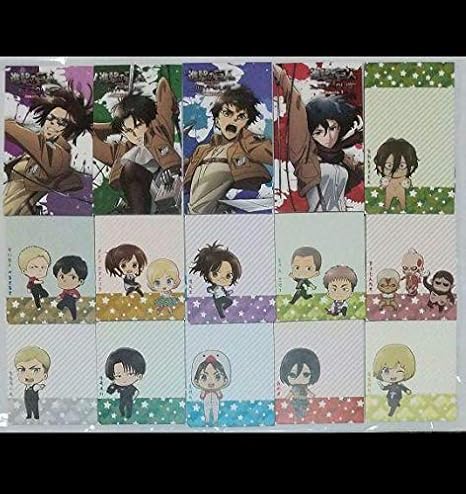 Amazon Co Jp 進撃の巨人リヴァイエレンエルヴィン ジョイポリス 小当たり ポチ袋 ホビー 通販