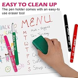 XSG Dry Erase Markers Ultra Fine Tip，0.7mm Ultra