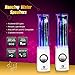 SoundSOUL Water Dancing Speakers Light Show Water Fountain Speakers LED Speakers (3.5mm Audio Plug, 4 Colored LED Lights, Portable Speakers) - White