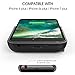 iPhone 8 Plus / 7 Plus Battery Case, Foxin 8000 mAh Extended Battery Charger Case Rechargeable Power Bank Battery Charging Case for iPhone 8 Plus /7 Plus/6 Plus/6S Plus(5.5 inch) (Bright Black)