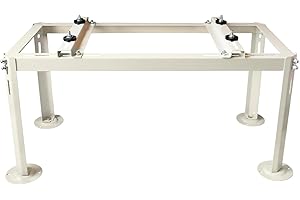 Yarssihha Mini Split Ground Stand for 9000-24000 BTU Ductless Air Conditioners Heat Pumps - Heavy Duty Adjustable Condenser Stand, Max Load: 440LBS