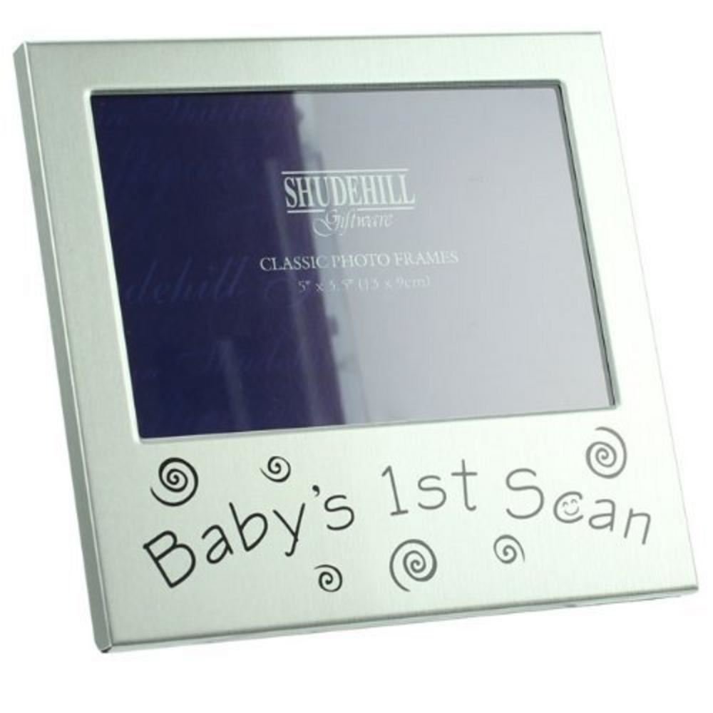 Shudehill Giftware Baby's 1st Scan Photo Frame