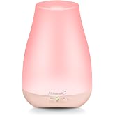 Homeweeks Essential Oil Diffuser for Room 100 ML 1 Pack | Aromatherapy Scent Diffuser Adjustable Mist Mode, Cool Mist, Auto Off Ultrasonic Aroma Fragrance Diffuser for Bedroom Office