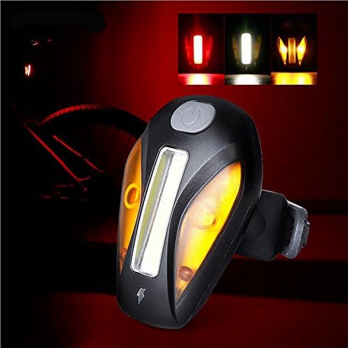 SWman Bike Tail Light, USB Rechargeable Bike Light Waterproof Cycling Super Bright LED Bicycle Taillight Rear Tail Light Back Lamp for Mountain,City Bike,Cycling Safety Warning