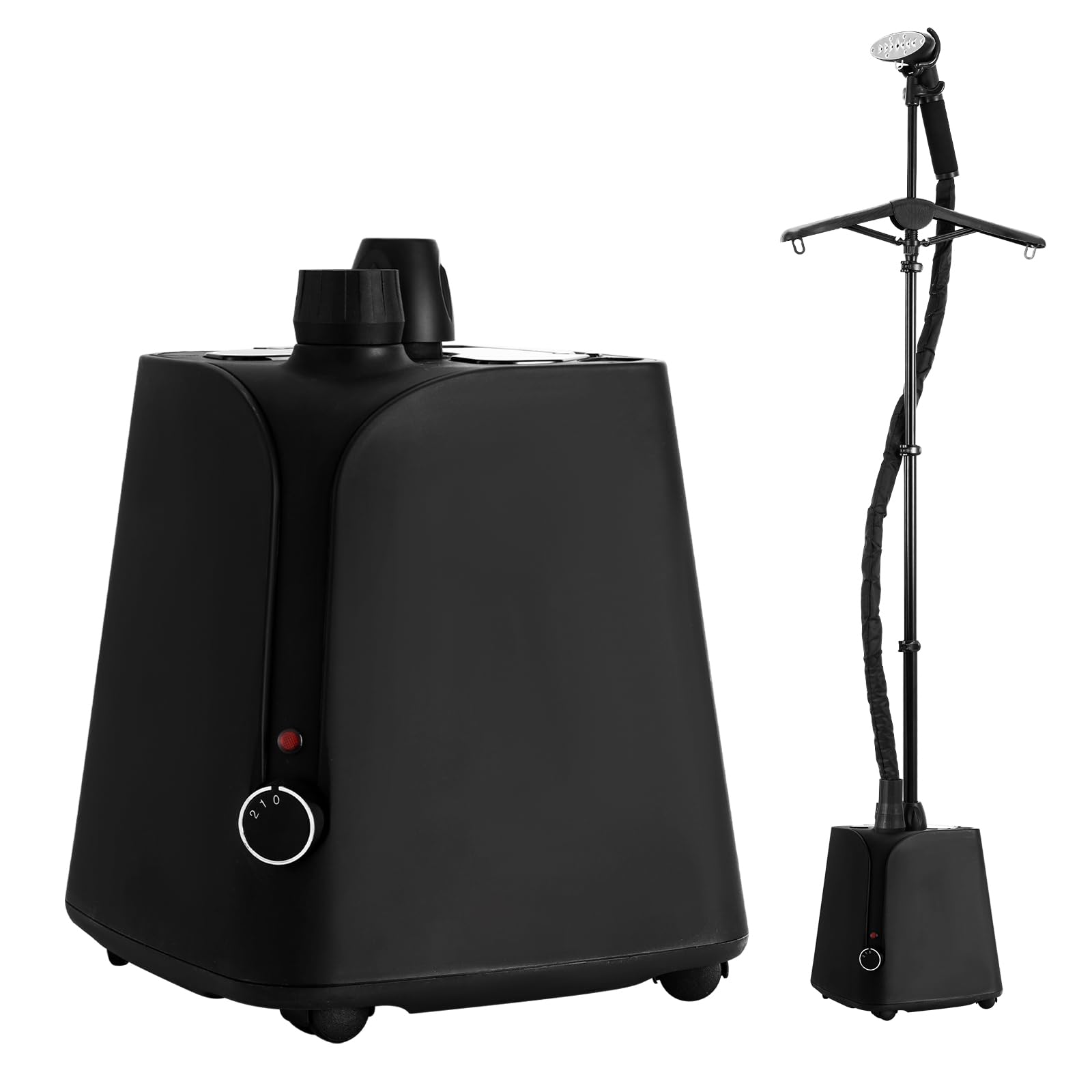 Photo 1 of FARMLULU Colorful Standing Garment Steamer for Clothes, 2000W Professional Hanging Clothing Steamer with Stand, Commercial Cloth Fabric Steamers with 1.8L Water Tank for 45min Steaming, Blackcurrant