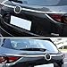 Front Hood Grill Cover Bonnet Trim Chrome Rearview Side Mirror Cover Trim Decorative Strip Side Rearview Mirror Trim Cover Front Hood Grill Cover Bonnet Trim (Rear Trunk Lid Molding Cover Trim)