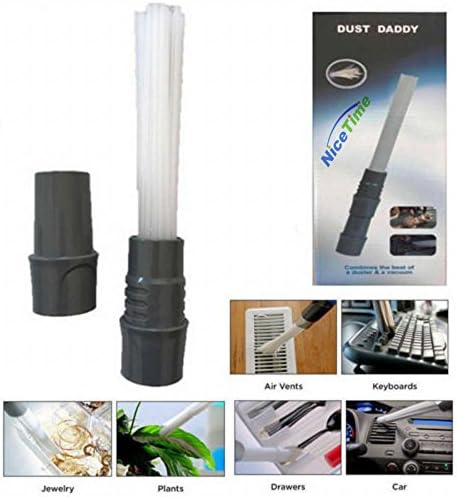 Universal Vacuum Attachment ,As Seen On TV Dust Brush Cleaner Tool by NICETIME
