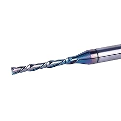 SpeTool 1/8 Inch Spiral Downcut Router Bit 1/4 Inch
