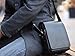 Elegantstunning Men's Genuine Leather/PU Authentic Kangaroo Kingdom Shoulder Messenger Bag
