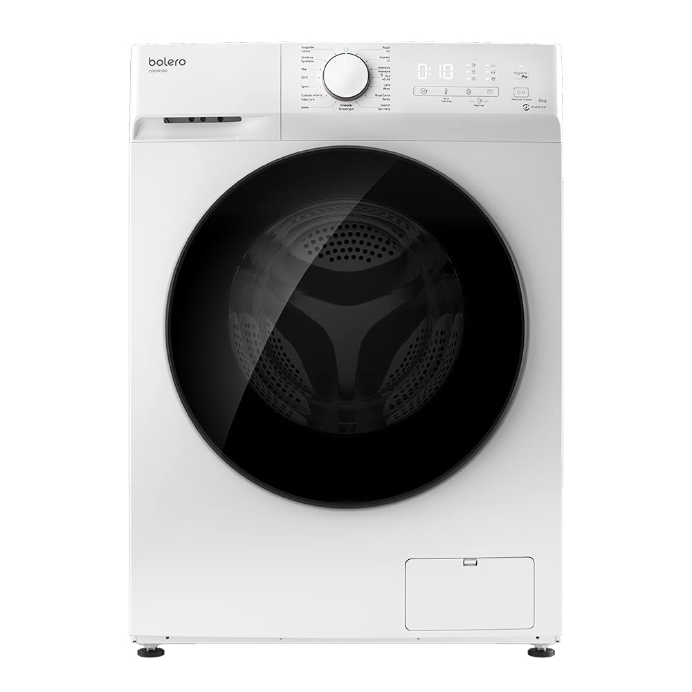 Cecotec-Lavadora-8-Kg-Carga-Frontal-Bolero-DressCode-8400-Inverter-1400-rpm-2000-W-Motor-Inverter-Plus-15-Programas