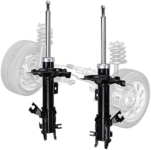 2 pcs Front Right+Left Suspension Gas Strut Shock Absorber for 02-06 Altima Base/S/SE/SL Model & 04-08 Maxima(Not Include Spring)