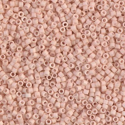 Miyuki Delica 11/0 Cylinder Seed Beads - Matte Op Blush - DB0354 5 Grams