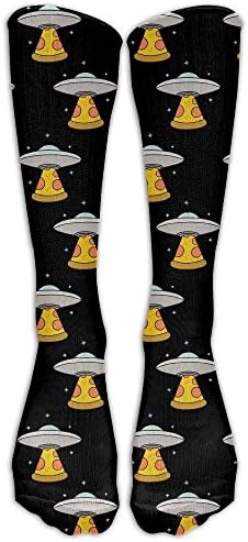 Kawaii Cute Pizza UFO Youth Cotton Crew Athletic Sock Running Socks Soccer Socks