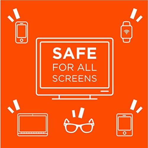 WHOOSH! Screen Shine Go - 1 fl oz Refillable Screen Cleaner Kit with Microfiber Cloth for MacBook, Phone, iPad & Eyeglasses - Powerful Streak-Free Cleaning - Pocket-Sized, TSA-Approved for Travel