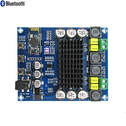 AOSHIKE 100WX2 TPA3116 CSR8635 4.0 Bluetooth Amplifier Digital Audio Board TPA3116D2 Amplificador Dual Channel Audio Amps moudle
