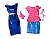 Barbie Fashionista Curvy African-American Doll with 2 Additional Outfits