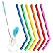 Housavvy 10 Oz Kids Stainless Steel Cups with Straws and Lids,Insulated Spill Proof Toddler Cups with Handle,Fun Kids Smoothie Tumblers BPA Free Baby Sippy Cups for Toddlers Easy Cleaning
