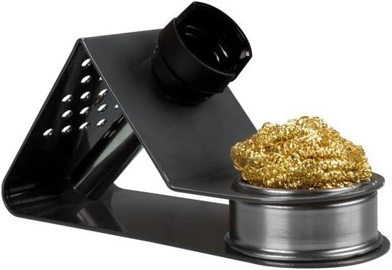 Velleman STAND20 Universal Soldering Iron Stand with Gold Plated Curls, 240 V, Multi-Colour, 7 x 18 x 10 cm