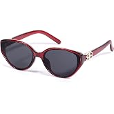 AICase Ozzy Merch Retro Oval Sunglasses for Women Men Small 90s Sun Glasses Trendy Round Shades Cute Miu Designer Sunnies UV400 Protection Devil Wears prada 2