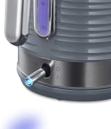 Russell Hobbs Inspire Electric 1.7L Cordless Kettle Grey 3KW Fast Boil view 7