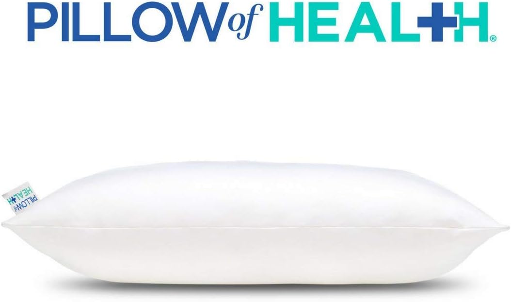 Pillow of Health Chiro Elite Adjustable Pillow, King Size 20" x 34", Customizable Firmness, Hypoallergenic, Antimicrobial, Cooling Wickable Cover, Medical Grade Pressure Relief: Home & Kitchen