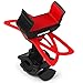 TOPGO Bike Mount holder Universal cell phone Bicycle Handlebar Motorcycle Holder Cradle fits all Smartphone:iPhone 6,6Plus,6s,6s Plus,5S,5C,5 Samsung Galaxy S7/S6/S5/S4/S3, Google Nexus, Motorola Red