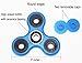 US Seller ~ Light Glowing Tri Fidget Hand Finger Spinner Toy For Stress Reducer / Anxiety Relieves (Perfect For ADD, ADHD, Anxiety, and Autism Adult) ~ Cafolo
