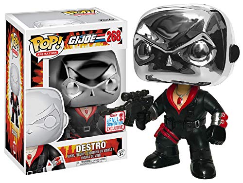 Funko POP! Animation: G.I.JOE - Destro | 2017 NYCC Fall Convention Exclusive # 268