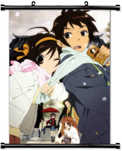 The Melancholy of Haruhi Suzumiya Anime Wall Scroll Poster (16 x 22) Inches