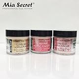 MIA Secret Cover Powder 3 Pc Set - Pink/Beige/Rose 1.0 Oz