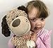 Stuffed Animal Dog Plush Toy | Soft Cute Brown Puppy Dog | Softest, Cutest Stuffed Dog Adorable For Dog Themed Bedroom And Sure To Become Your Kids Best Friend