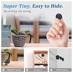 Mini Spy Hidden Camera 4K Indoor Small WiFi