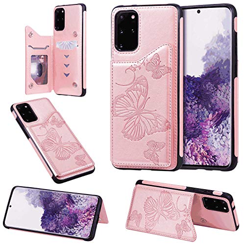 Leather Cover Compatible with Samsung Galaxy A50, Card Holders
