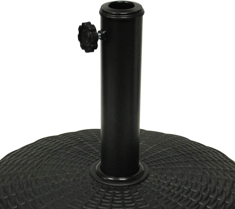 Amazon Com Blissun 22 Lbs Heavy Duty Patio Market Umbrella Base Stand 16 5 Garden Outdoor