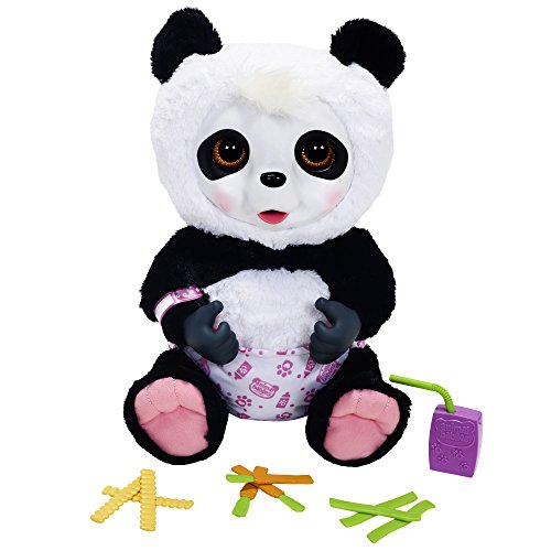 Animal Babies Feature Crunchy Munchy Baby Panda Plush