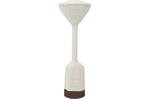�鶹�� Basics Outdoor Round Stand Up Patio Heater Cover, Tan, 91.4 cm x 47.0 cm x 241.3 cm
