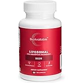 BioAvailable Liposomal Iron | 60 Capsules | Maximum Absorption | Vegan & Gluten-Free