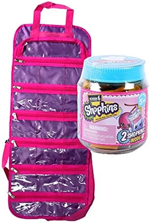 Toy Organizer Bag With Bonus Shopkins Season 6 Chefs Club Jar