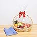 LazyMe Clear Basket Cellophane Bags Shrink Wrap Bags for Gift Basket, 24 x 30 inch, Thick 2.5mil (5)