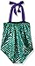 Little Girls swimsuits for girl one piece Mermaid Princess Toddler Bikini Swim Bathing Suit+headband